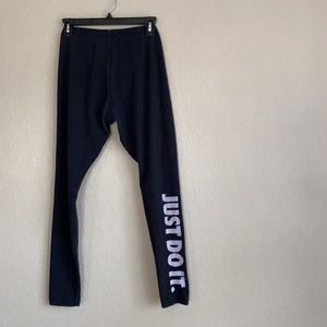 Nike Athletic Leg A See “Just Do It” Legging